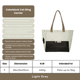 Colorblock Cat Sling Carrier